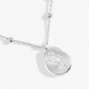 Joma Jewellery | October Birthflower Necklace