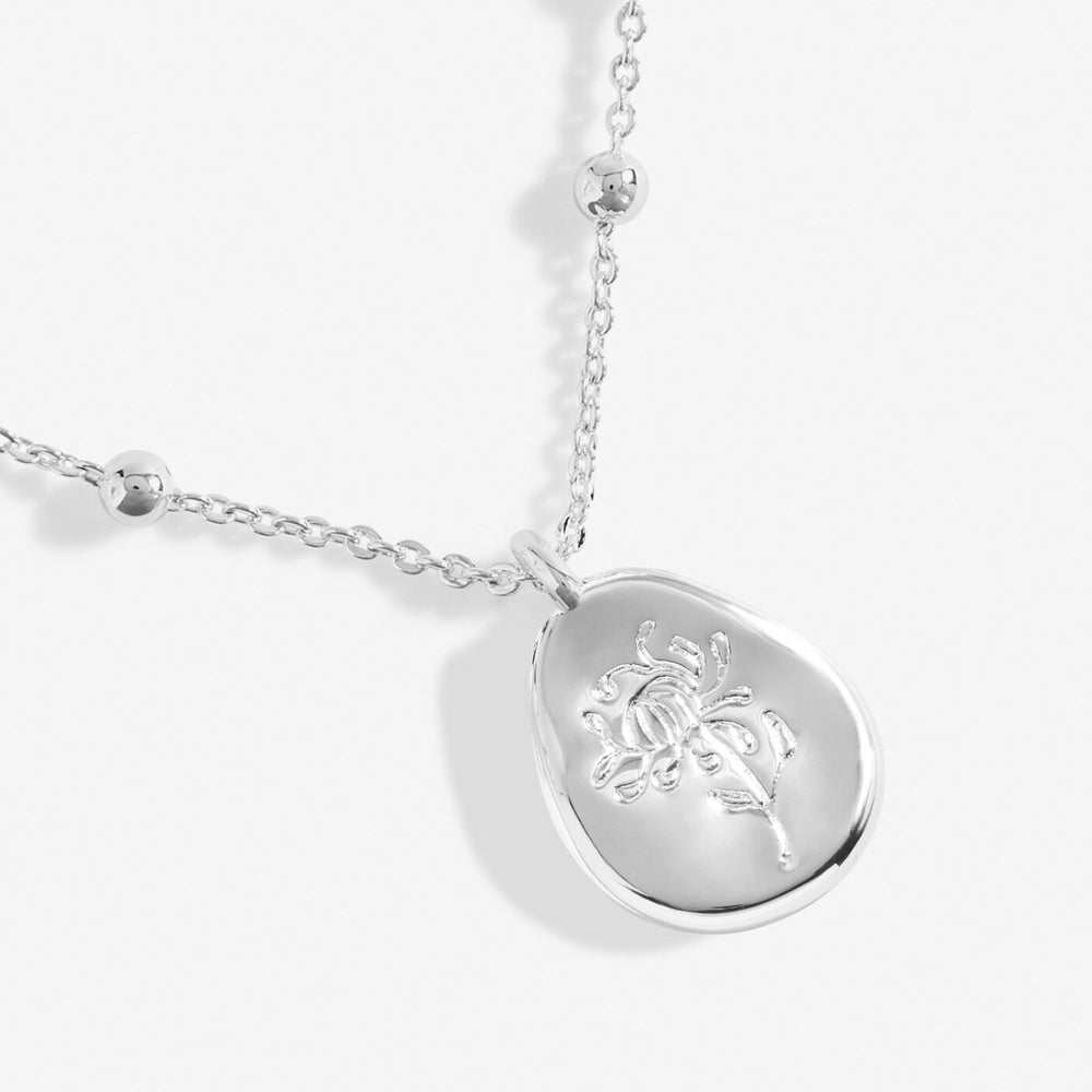 Joma Jewellery | November Birthflower Necklace