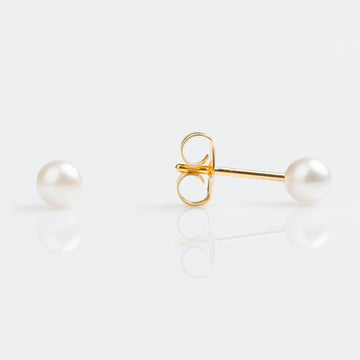 Studex | Sensitive 4mm White Pearl Earrings