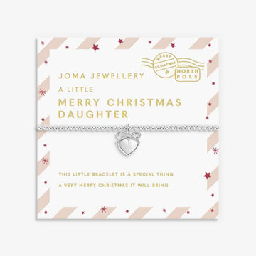 Joma Jewellery | Children’s Love From Santa Merry Christmas Daughter Bracelet