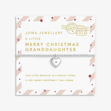 Joma Jewellery | Children’s Love From Santa Merry Christmas Granddaughter Bracelet