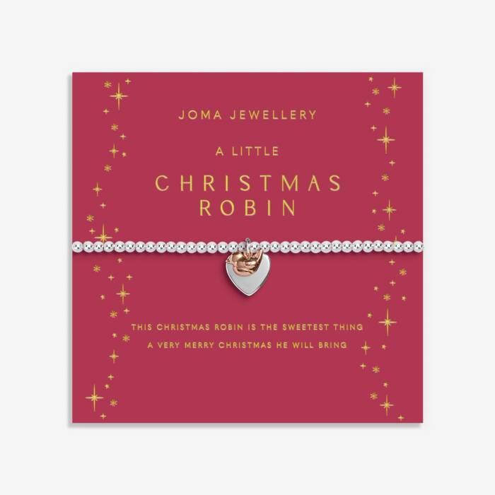 Joma Jewellery | Christmas Robin Bracelet