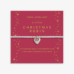 Joma Jewellery | Christmas Robin Bracelet