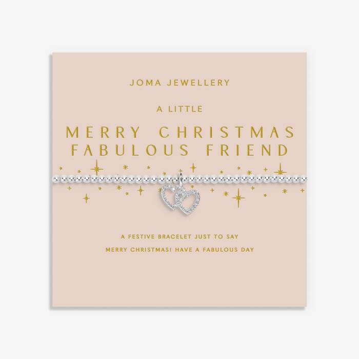Joma Jewellery | Merry Christmas Fabulous Friend Bracelet