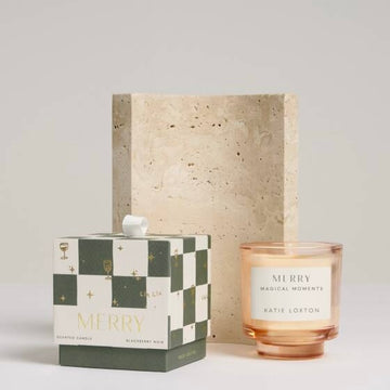 Katie Loxton | Sentiment Candle Merry Blackberry Noir