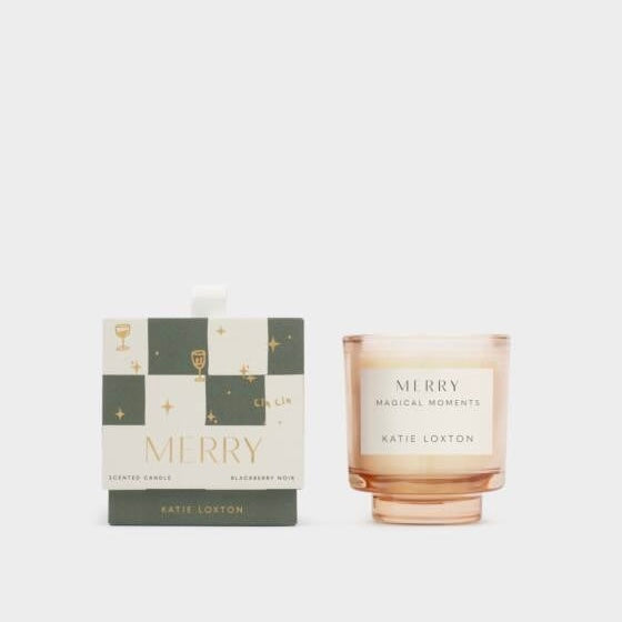 Katie Loxton | Sentiment Candle Merry Blackberry Noir
