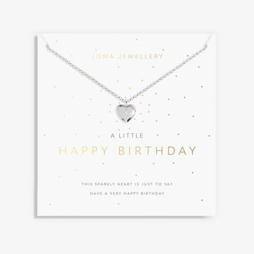 Joma Jewellery | Happy Birthday Necklace
