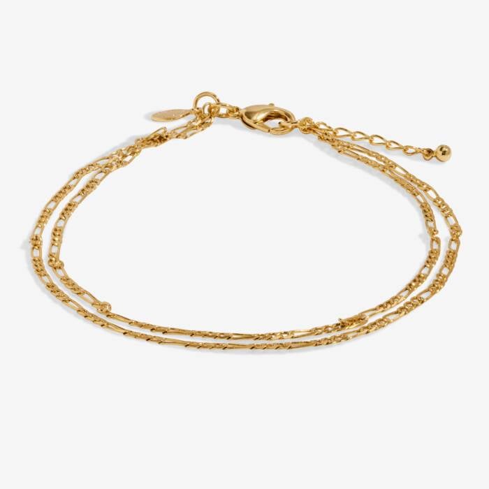 Joma Jewellery | Double Figaro Anklet