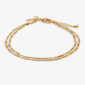 Joma Jewellery | Double Figaro Anklet