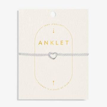 Joma Jewellery | Heart Anklet