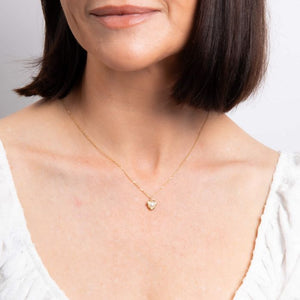 9ct Yellow Gold Pearl Necklace