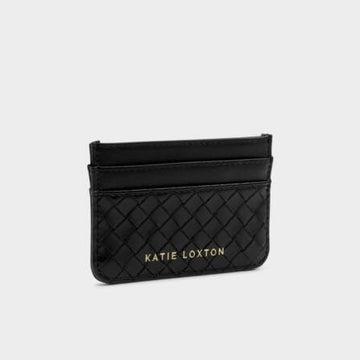 Katie Loxton | Nova Black Woven Cardholder
