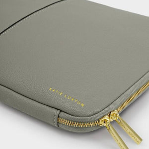 Katie Loxton | Folio Graphite Green Laptop Case