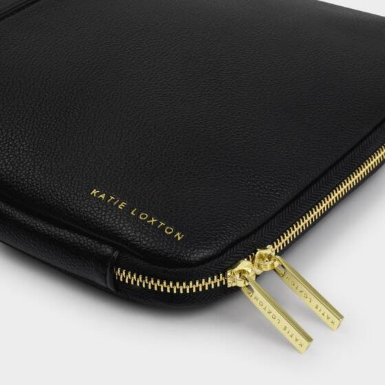 Katie Loxton | Folio Black Laptop Case