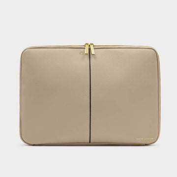 Katie Loxton | Folio Taupe Laptop Case