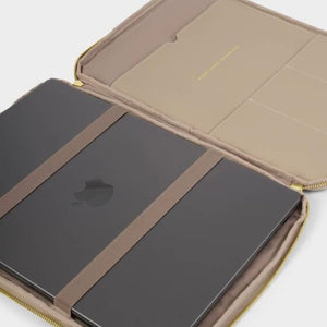 Katie Loxton | Folio Taupe Laptop Case