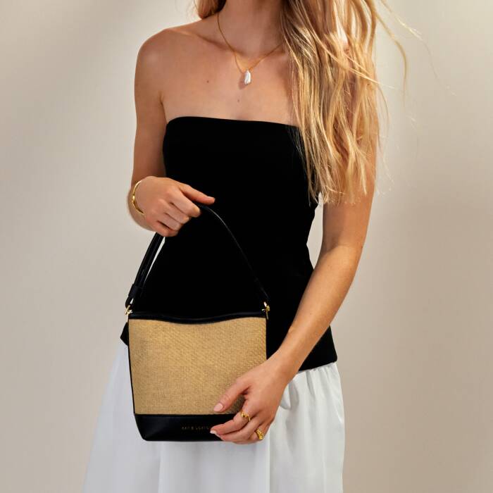 Katie Loxton | Riviera Raffia Bucket Bag