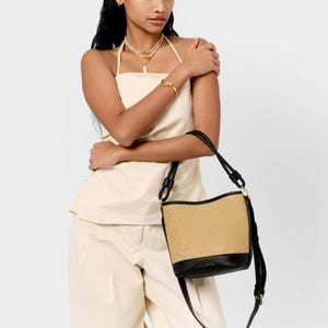 Katie Loxton | Riviera Raffia Bucket Bag