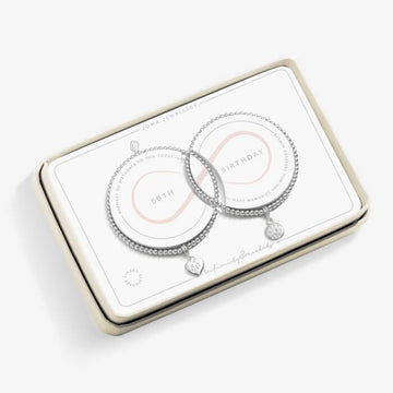 Joma Jewellery | 50th Birthday Linked Infinity Bracelets