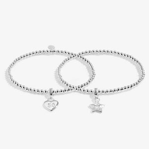 Joma Jewellery | 50th Birthday Linked Infinity Bracelets