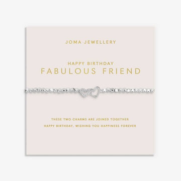 Joma Jewellery | Forever Yours Happy Birthday Fabulous Friend Bracelet