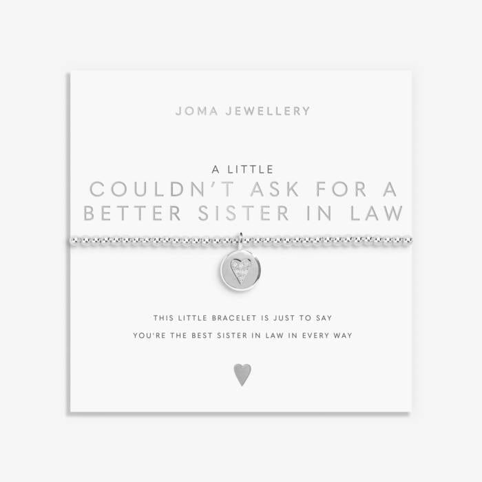 Joma Jewellery | Couldn’t Ask For A Better Sister In Law Bracelet