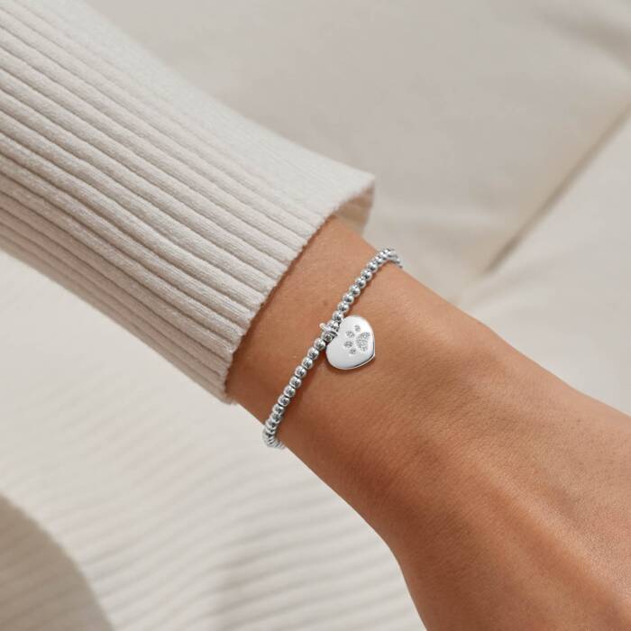 Joma Jewellery | Pets Leave Pawprints On Our Hearts Bracelet