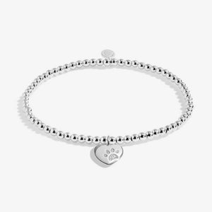 Joma Jewellery | Pets Leave Pawprints On Our Hearts Bracelet