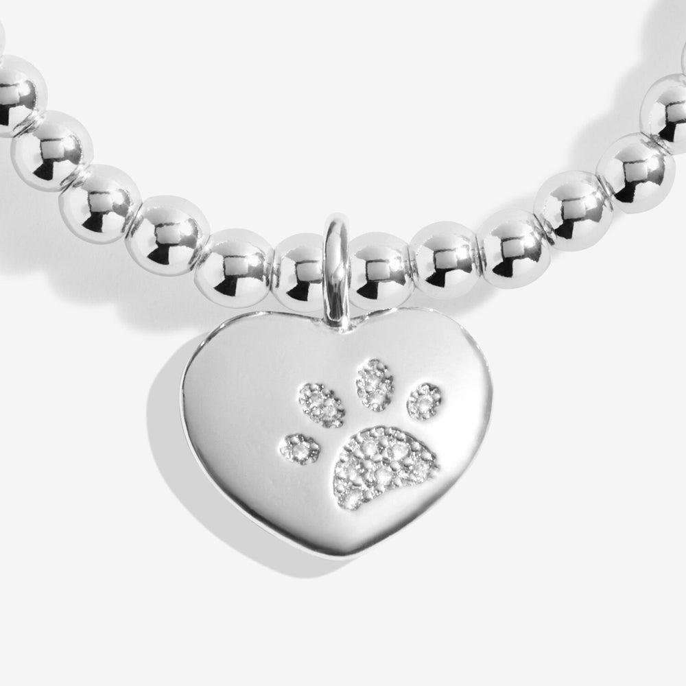 Joma Jewellery | Pets Leave Pawprints On Our Hearts Bracelet