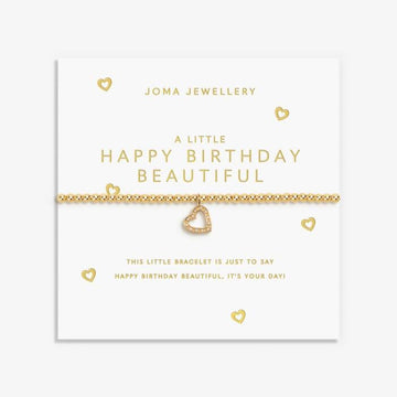Joma Jewellery | Happy Birthday Beautiful Bracelet