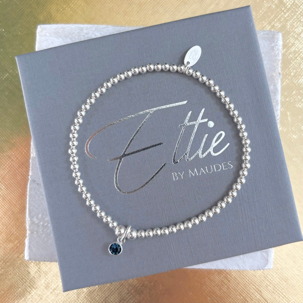 Ettie Thinbead Birthstone Bracelet