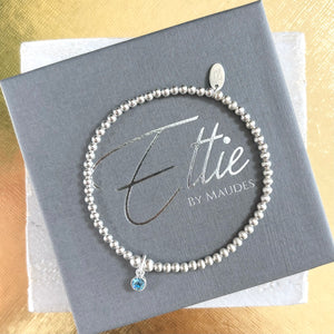 Ettie Thinbead Birthstone Bracelet