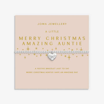 Joma Jewellery | Merry Christmas Amazing Auntie Bracelet