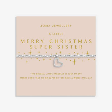 Joma Jewellery | Merry Christmas Super Sister Bracelet