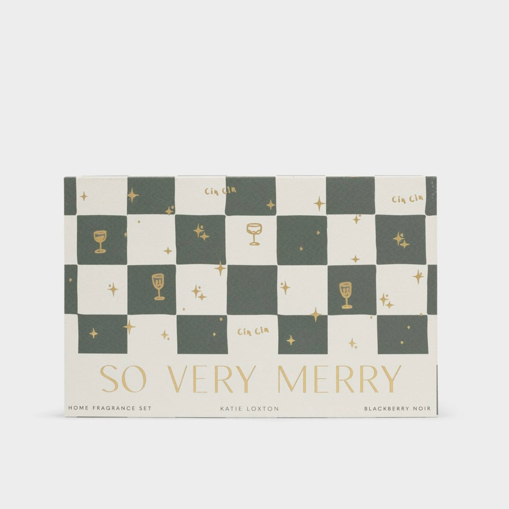 Katie Loxton | So Very Merry Home Gift Set Blackberry Noir