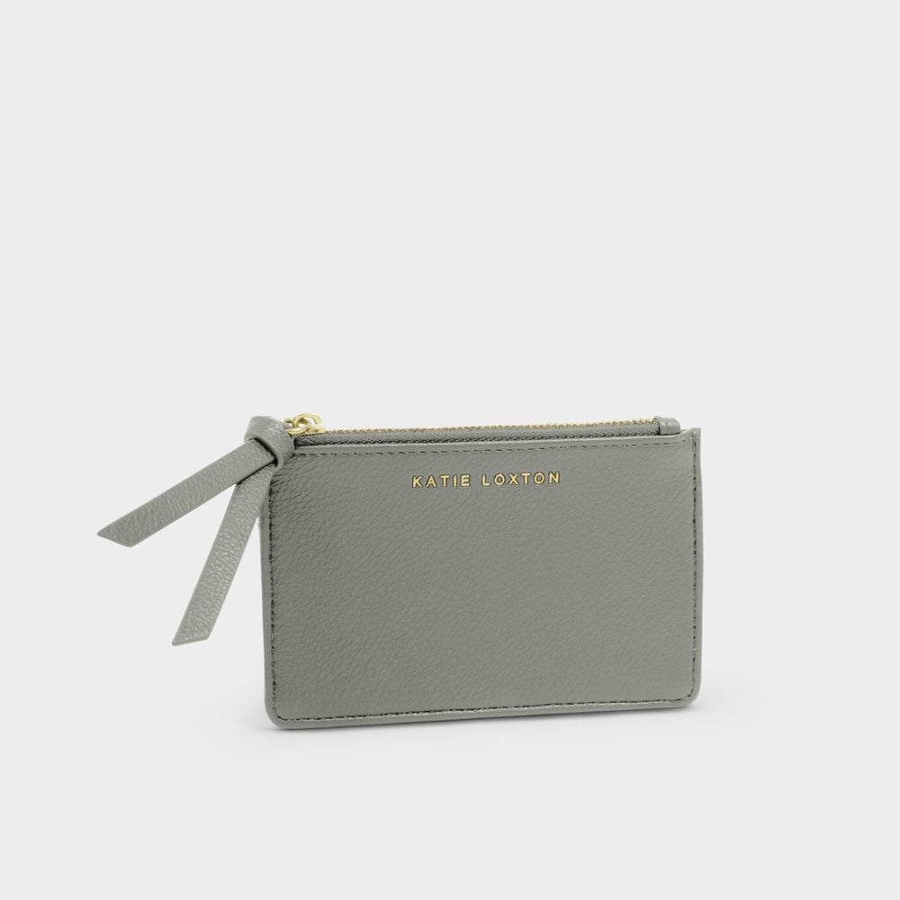 Katie Loxton | Hallie Card Holder & Coin Purse | Graphite Green