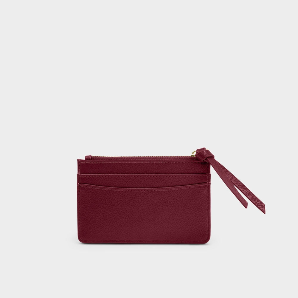 Katie Loxton | Hallie Card Holder & Coin Purse | Cherry