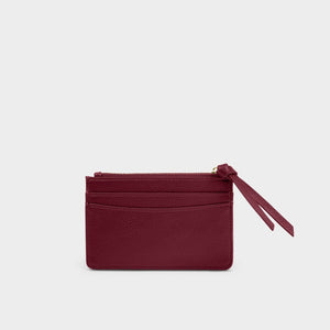 Katie Loxton | Hallie Card Holder & Coin Purse | Cherry