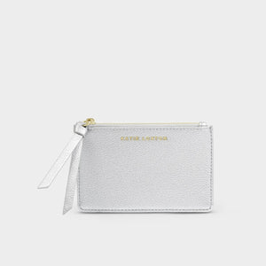 Katie Loxton | Hallie Card Holder & Coin Purse | Silver