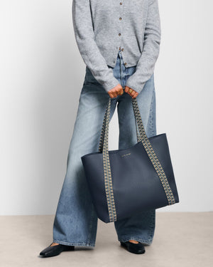 Katie Loxton | Hallie Navy Tote Bag
