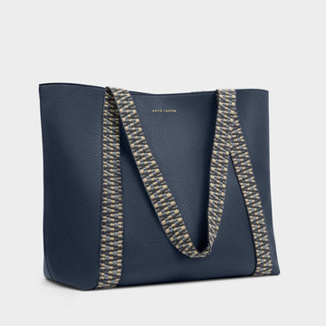 Katie Loxton | Hallie Navy Tote Bag