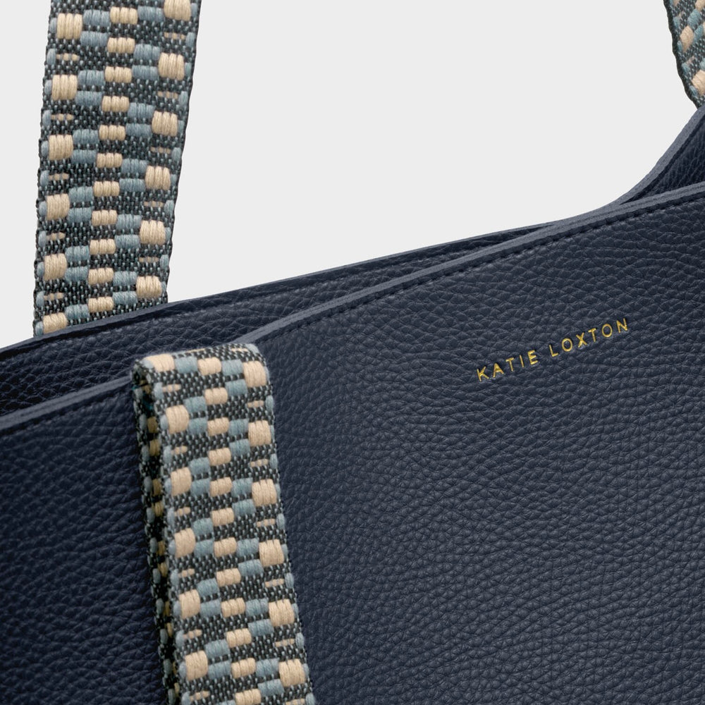 Katie Loxton | Hallie Navy Tote Bag