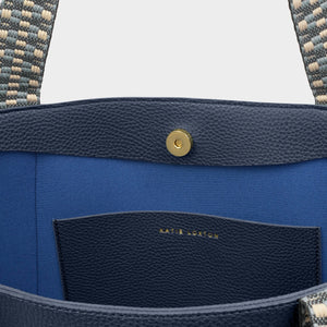 Katie Loxton | Hallie Navy Tote Bag