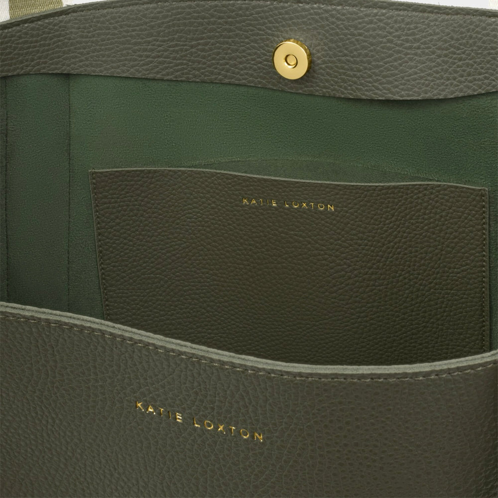 Katie Loxton | Hallie Khaki Tote Bag