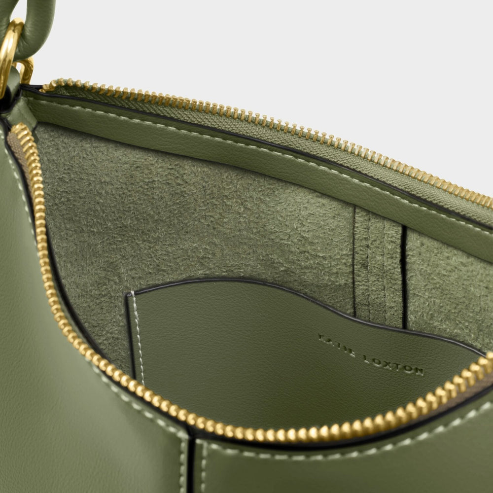 Katie Loxton | Hallie Khaki Satchel Bag