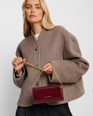 Katie Loxton | Zea Cherry Red Crossbody Purse