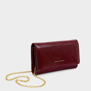 Katie Loxton | Zea Cherry Red Crossbody Purse