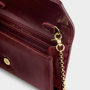 Katie Loxton | Zea Cherry Red Crossbody Purse