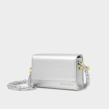 Katie Loxton | Arden Silver Mini Crossbody Bag