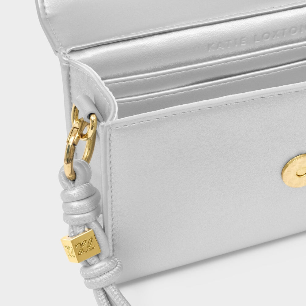 Katie Loxton | Arden Silver Mini Crossbody Bag